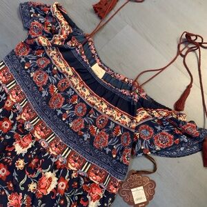 Floral Off-Shoulder Dress